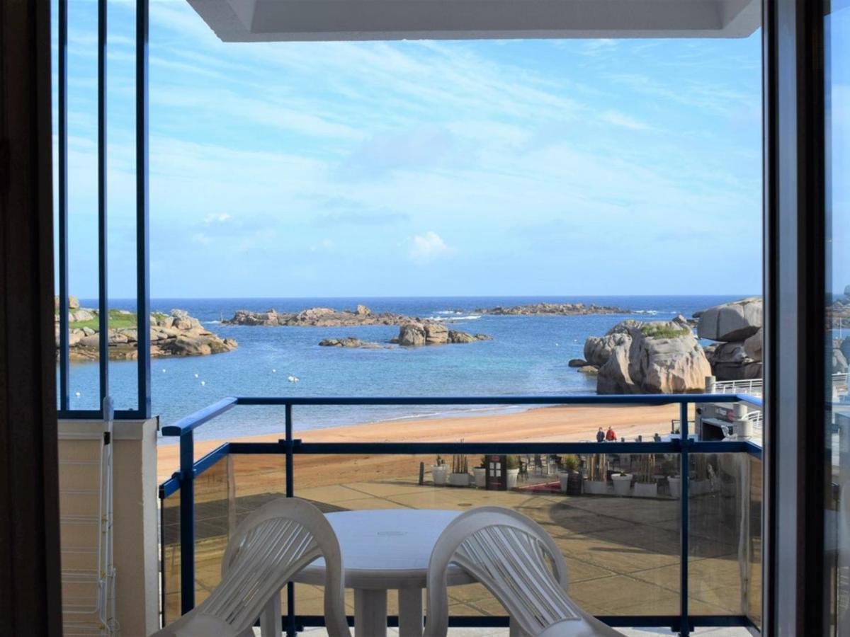 Superbe Appartement Avec Vue Mer Et Parking A Tregastel - Fr-1-368-29 외부 사진